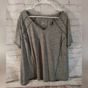 Livi Athletic Plus Top Grey 26/28